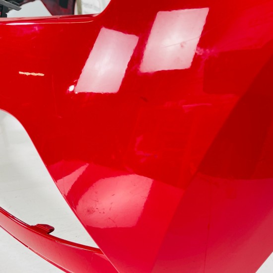 Skoda Karoq Front Bumper Skin Genuine Red With Washer Jets 2017 - 2021 [aj137]