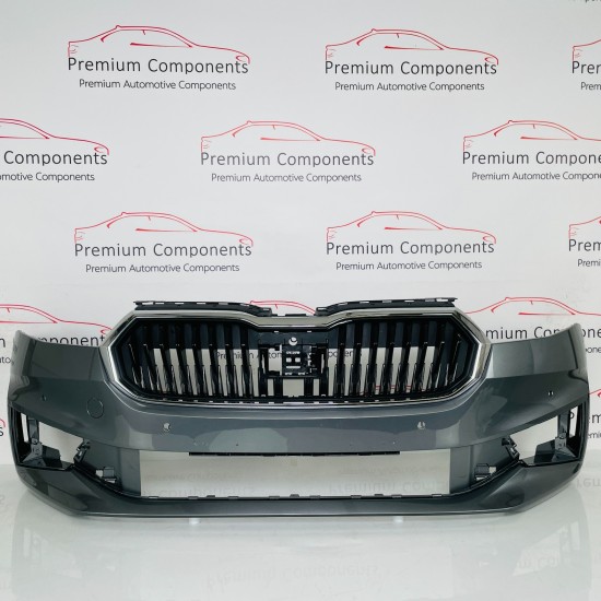 Skoda Fabia Front Bumper Face Lift Genuine Grey Mk4 6va807221 | 2021 - 2026 Skoda Fabia Front Bumper Face Lift Genuine Grey Mk4 6va807221 | 2021 - 2026