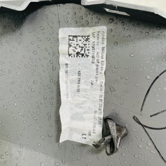 Skoda Fabia Front Bumper Face Lift Genuine Grey Mk4 6va807221 | 2021 - 2026 Skoda Fabia Front Bumper Face Lift Genuine Grey Mk4 6va807221 | 2021 - 2026