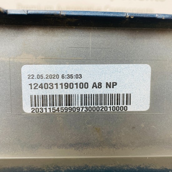 Skoda Octavia Front Bumper Skin Mk4 Genuine Blue 2020 - 2024 [ak30]