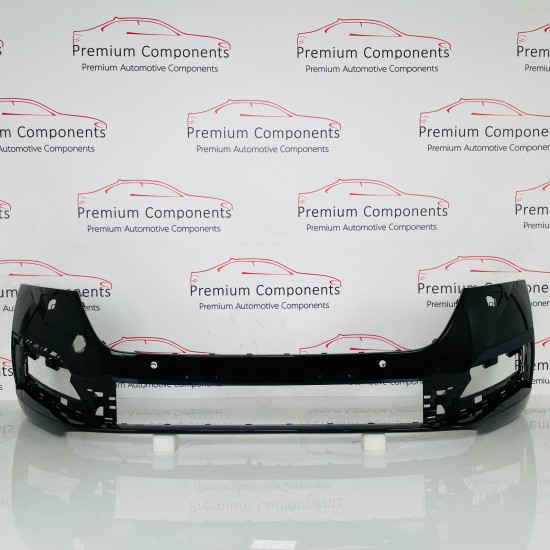 Skoda Octavia Front Bumper Mk4 Se Genuine Black 5e3807221 | 2020-2024 [aw44]