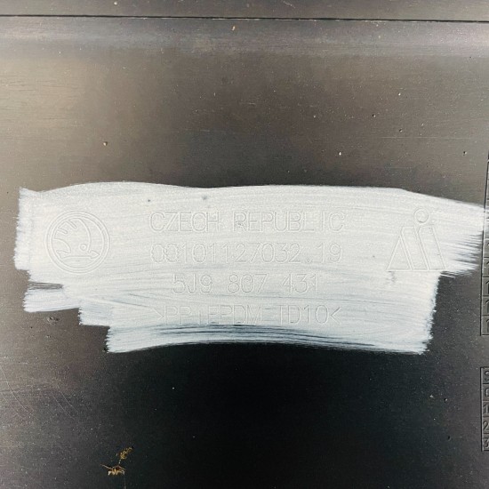 Skoda Fabia Rear Bumper Mk2 Estate Facelift Genuine 5j9807431 | 2010-2014 [aw49]