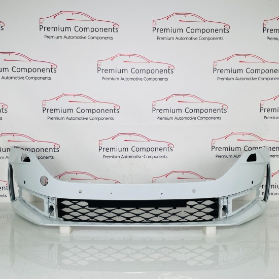 Skoda Octavia Front Bumper Mk4 Genuine White 5e3807221l | 2024 - 2026 [aw63]