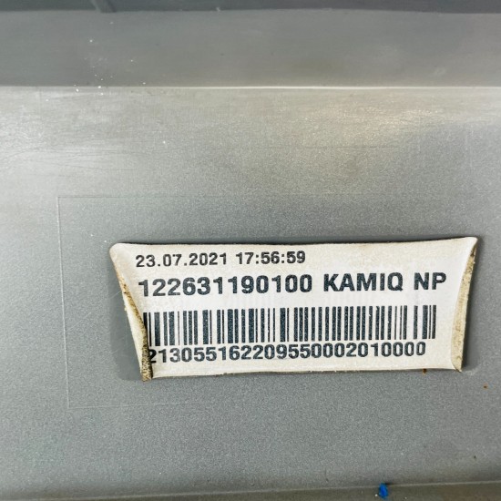 Skoda Kamiq Front Bumper Monte Carlo Genuine Grey 658807221 | 2019-2023 [au14]