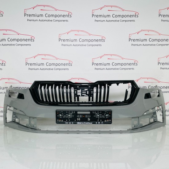 Skoda Kodiaq Front Bumper Sport Line Genuine Grey 565807221h | 2021-2024 [Ba21]