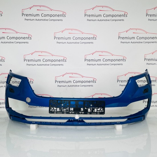 Skoda Kamiq Front Bumper Monte Carlo Genuine Blue 658807221 | 2019-2023 [Ba23]