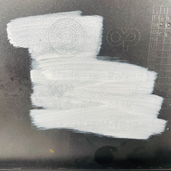 Skoda Yeti Front Bumper Mk1 Facelift Genuine Grey 5l0807221k | 2013-2017 [Ba45]