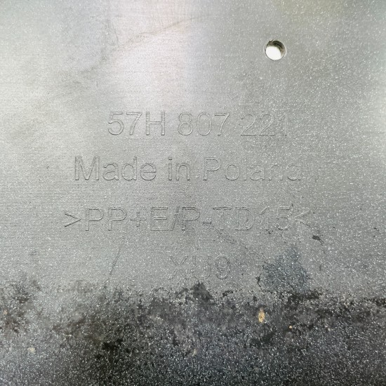 Skoda Kodiaq Front Bumper Mk2 Facelift Genuine Grey 57h807221 | 2024-2026 [Ba68]