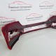 Skoda Octavia Front Bumper Mk4 Se Genuine Red 5e3807221 | 2020-2024 [Ba95]