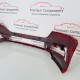 Skoda Octavia Front Bumper Mk4 Se Genuine Red 5e3807221 | 2020-2024 [Ba95]