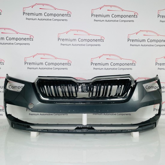 Skoda Kamiq Front Bumper Genuine Grey 658807221 | 2019-2023 [Ba141]