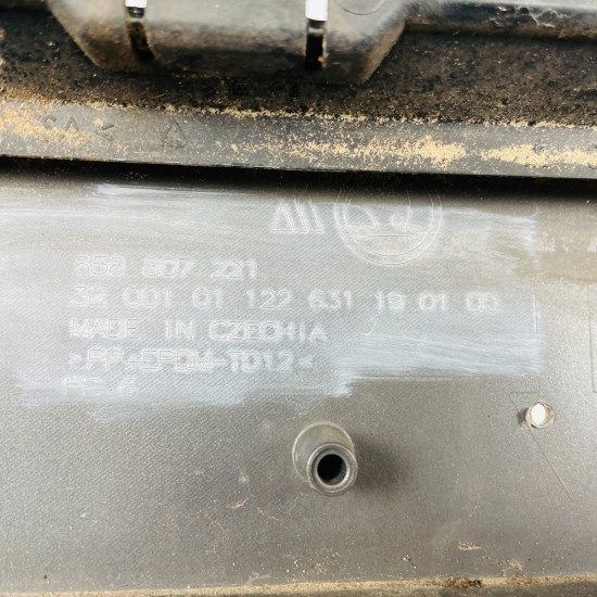 Skoda Kamiq Front Bumper Genuine Grey 658807221 | 2019-2023 [Ba141]