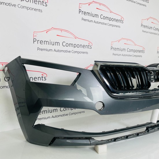 Skoda Kamiq Front Bumper Genuine Grey 658807221 | 2019-2023 [Ba141]