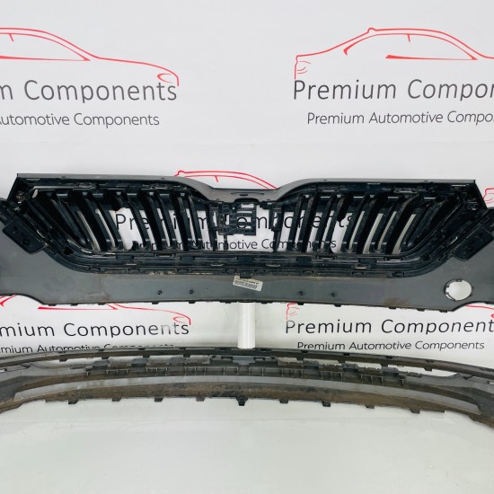 Skoda Kamiq Front Bumper Genuine Grey 658807221 | 2019-2023 [Ba141]