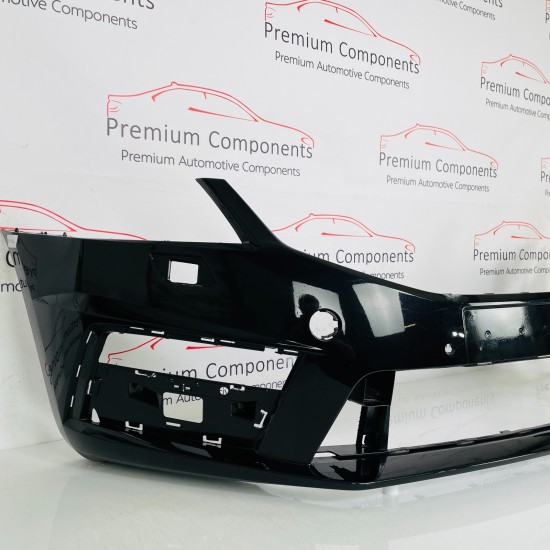 Skoda Octavia Front Bumper Vrs Mk3 Genuine Black 5e0807221aa | 2017-2020 [at124]