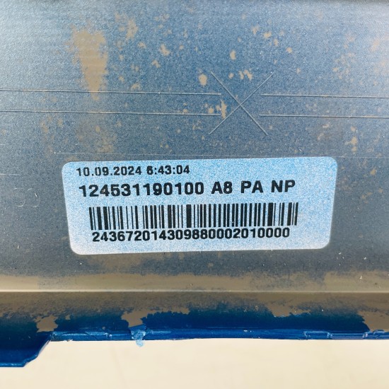 Skoda Octavia Front Bumper Sport Mk4 Genuine Blue 5e3807221l | 2024-2026 [aw137]