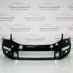 Skoda Octavia Front Bumper Vrs Mk3 Genuine Black 5e0807221aa | 2017-2020 [aw139]