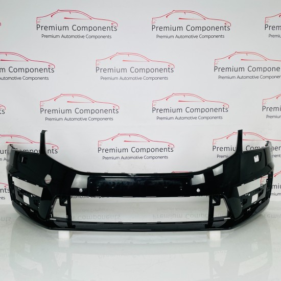 Skoda Octavia Front Bumper Vrs Mk3 Genuine Black 5e0807221aa | 2017-2020 [aw139]