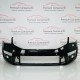 Skoda Octavia Front Bumper Vrs Mk3 Genuine Black 5e0807221aa | 2017-2020 [aw139]