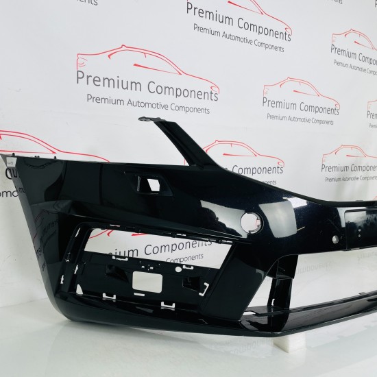 Skoda Octavia Front Bumper Vrs Mk3 Genuine Black 5e0807221aa | 2017-2020 [aw139]