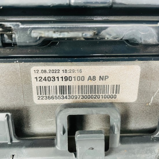 Skoda Octavia Front Bumper Mk4 Se Genuine Black 5e3807221 | 2020-2024 [Bc24]