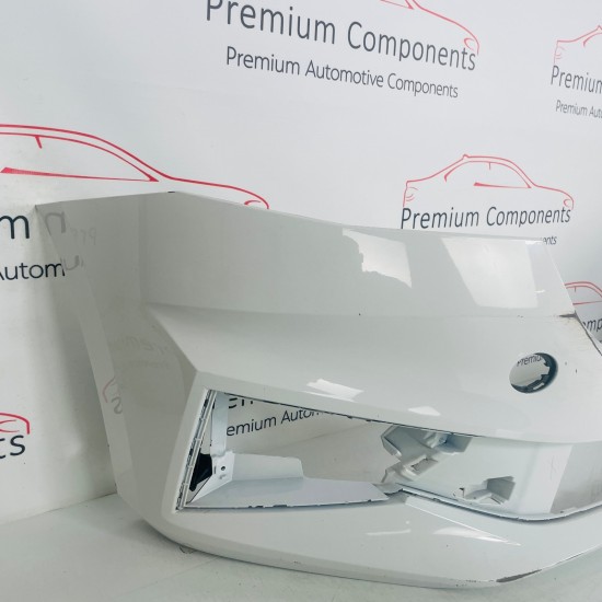 Skoda Fabia Front Bumper Mk4 Face Lift Genuine White 6va807221 2021-2026 [Bd69]