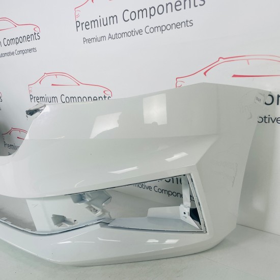 Skoda Fabia Front Bumper Mk4 Face Lift Genuine White 6va807221 2021-2026 [Bd69]