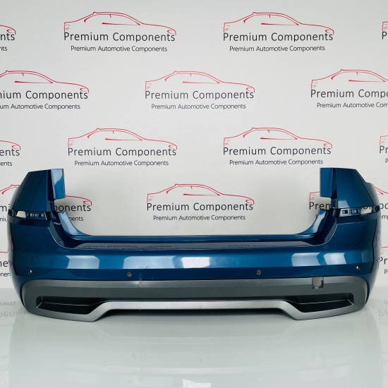 Skoda Kamiq Rear Bumper With Diffuser Genuine Blue 658807421 | 2019-2024 [aj25]