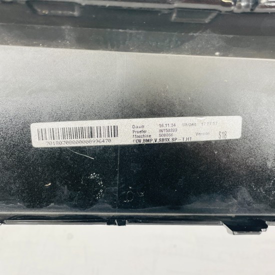 Skoda Superb Front Bumper Mk4 Lift Genuine Black 3p0807221 | 2024-2026 [at94]