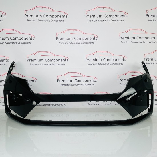 Skoda Enyaq Front Bumper Iv Sport Genuine Black 5la807221 | 2021-2023 [aw128]