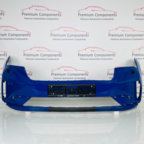 Skoda Enyaq Front Bumper Iv Sport Genuine Blue 5la807221 | 2021-2023 [Bf188]