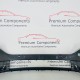 Skoda Octavia Front Bumper Mk4 Se Genuine Black 5e3807221 | 2020-2024 [au119]