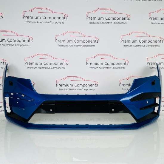 Skoda Enyaq Sport Front Bumper Iv Genuine Blue 5la807221f-l | 2021-2023 [Bg44]
