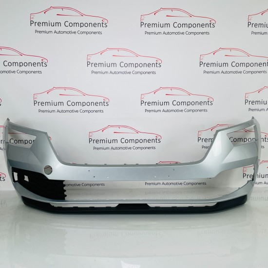 Skoda Kamiq Front Bumper Pre Facelift Genuine Silver 658807221 | 2019-2023 [Bg40 Skoda Kamiq Front Bumper Pre Facelift Genuine Silver 658807221 | 2019-2023 [Bg40