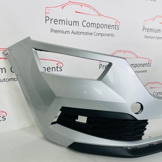 Skoda Kamiq Front Bumper Pre Facelift Genuine Silver 658807221 | 2019-2023 [Bg40 Skoda Kamiq Front Bumper Pre Facelift Genuine Silver 658807221 | 2019-2023 [Bg40