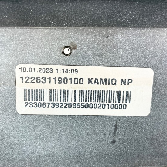 Skoda Kamiq Front Bumper Pre Facelift Genuine White 658807221 | 2019-2023 [Bg47]