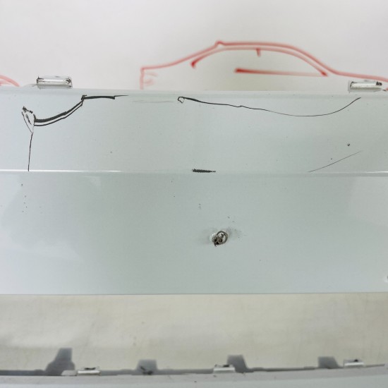 Skoda Kamiq Front Bumper Facelift Genuine White 658807221d | 2024-2025 [Bg53]