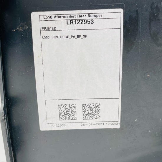 Land Rover Discovery Rear Bumper Right End Cap Genuine L550 Sport 2014 - 2019