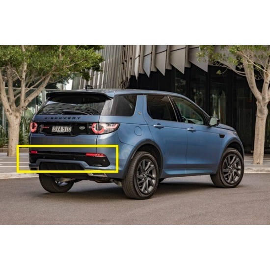 Land Rover Discovery Rear Bumper L550 Genuine Black Gk7m-17d781-b 2014–2022 [x40 Land Rover Discovery Rear Bumper L550 Genuine Black Gk7m-17d781-b 2014–2022 [x40