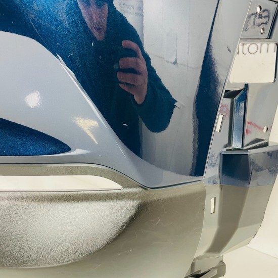 Mazda Cx-30 Front Bumper Skyactiv Genuine Blue With Pdc Dfr550031 | 2019 - 2025