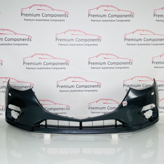 Mazda 3 Front Bumper Genuine Grey Bjs750031 | 2013-2017 [aw108]