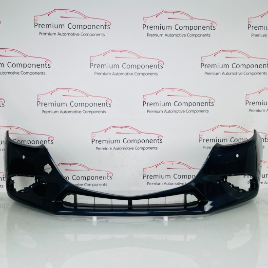 Mazda 3 Front Bumper Genuine Blue B63b50031 | 2016-2019 [Bc74]