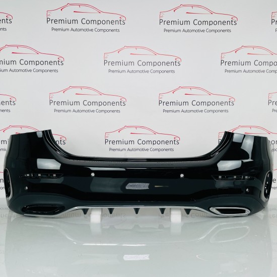 Mercedes A Class Rear Bumper Genuine Kosmos Black W177 Amg Saloon 2018 - 2022 Mercedes A Class Rear Bumper Genuine Kosmos Black W177 Amg Saloon 2018 - 2022