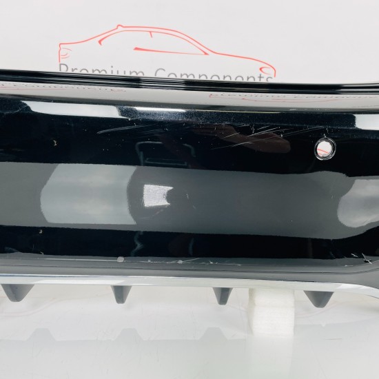 Mercedes A Class Rear Bumper Genuine Kosmos Black W177 Amg Saloon 2018 - 2022 Mercedes A Class Rear Bumper Genuine Kosmos Black W177 Amg Saloon 2018 - 2022