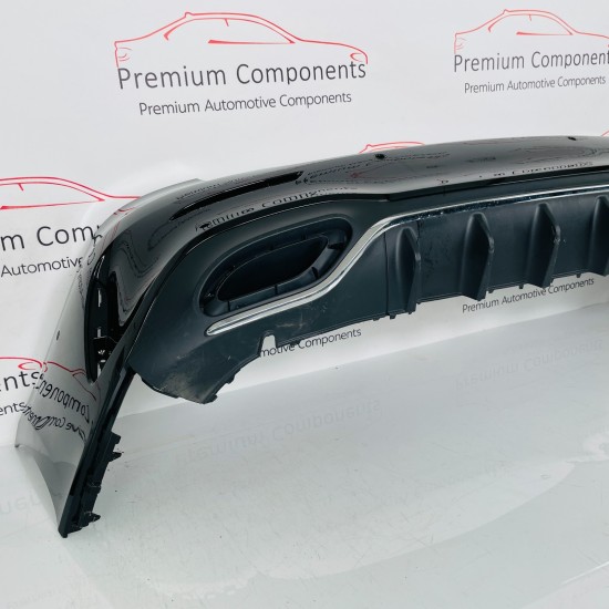 Mercedes A Class Rear Bumper Genuine Kosmos Black W177 Amg Saloon 2018 - 2022 Mercedes A Class Rear Bumper Genuine Kosmos Black W177 Amg Saloon 2018 - 2022