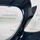 Mercedes C Class Front Bumper Genuine Blue W205 Amg Face Lift 2019 - 2022 [al58]