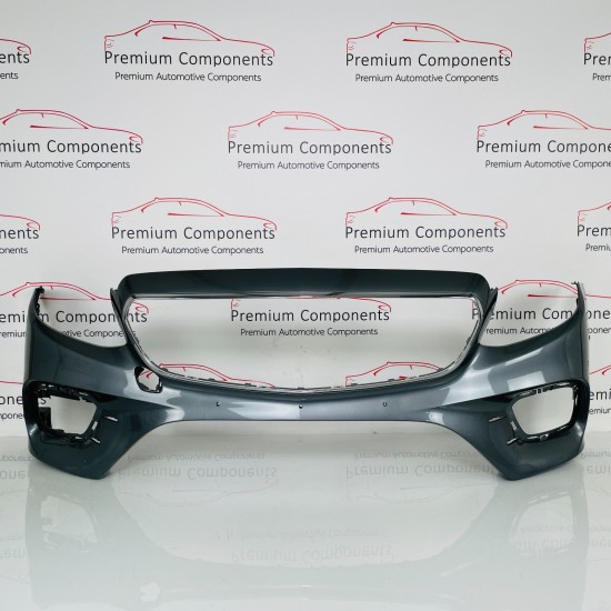 Mercedes E Class Front Bumper Skin Genuine Grey W213 Amg Line 2016 - 2020 [al63]