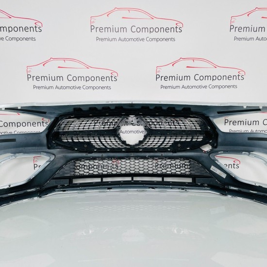 Mercedes Cla Front Bumper Genuine White A118 Amg Shooting Brake 2018 – 2023 Ah81 Mercedes Cla Front Bumper Genuine White A118 Amg Shooting Brake 2018 – 2023 Ah81