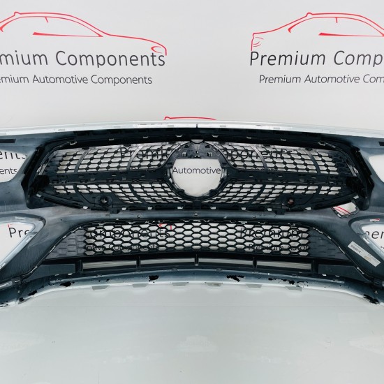 Mercedes Cla Front Bumper Genuine White A118 Amg Shooting Brake 2018 – 2023 Ah81 Mercedes Cla Front Bumper Genuine White A118 Amg Shooting Brake 2018 – 2023 Ah81