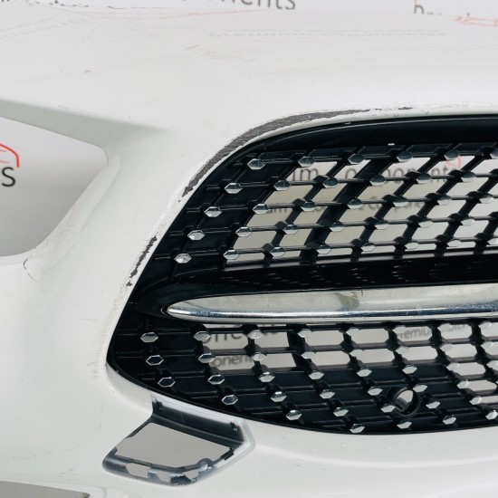 Mercedes Cla Front Bumper Genuine White A118 Amg Shooting Brake 2018 –2023 Ah111 Mercedes Cla Front Bumper Genuine White A118 Amg Shooting Brake 2018 –2023 Ah111